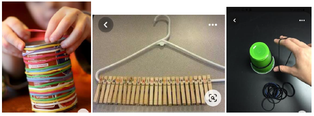 Productos de diseño casero para fuerza de manos