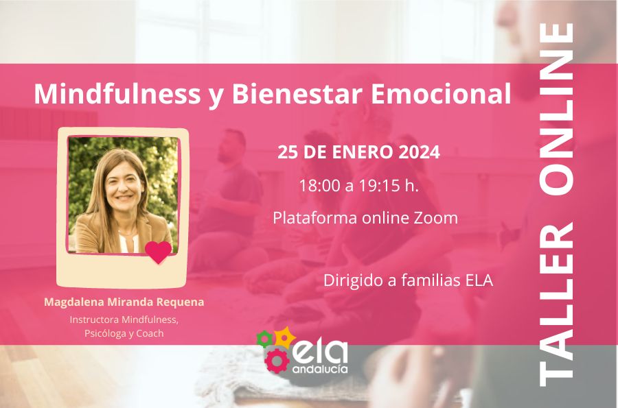 Cartel del taller de mindfulness