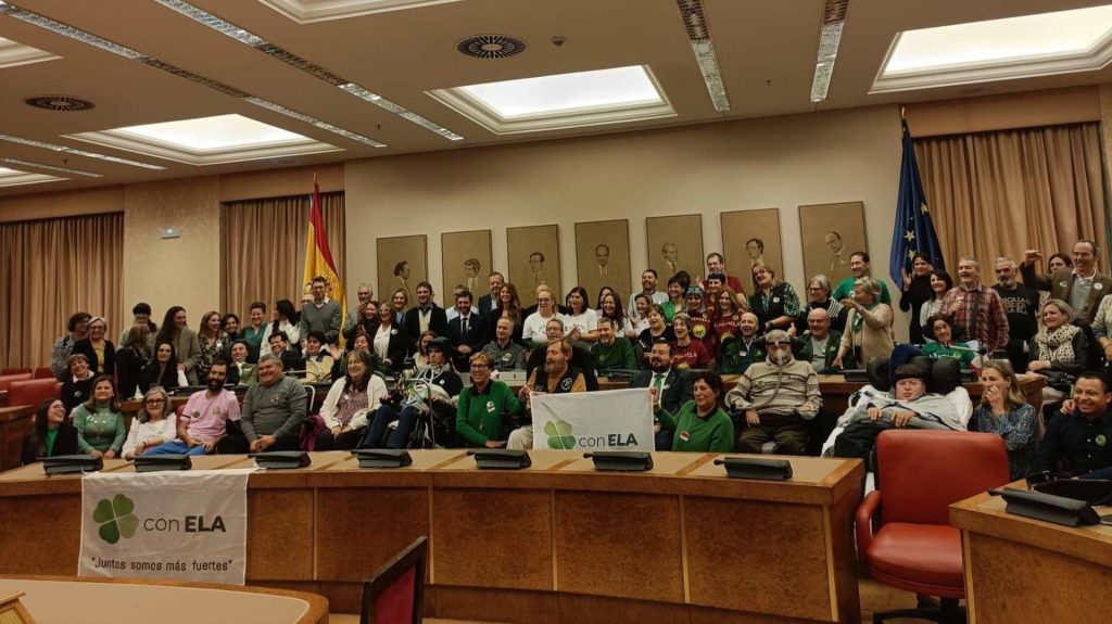 Familias ELA en el Congreso de los Diputados. Año 2024
