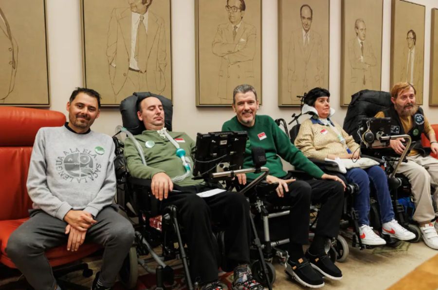 Pacientes ELA en el Congreso