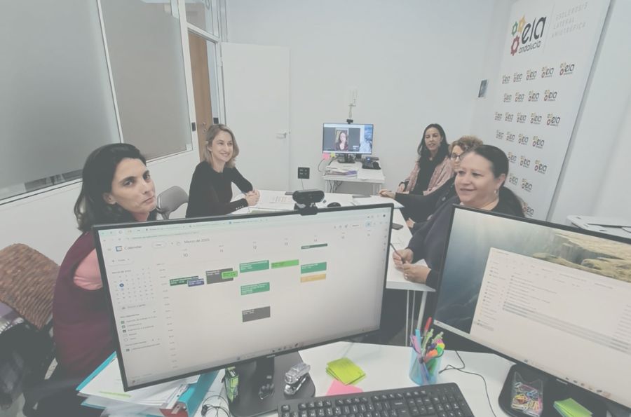 Equipo de trabajo de asistente personal