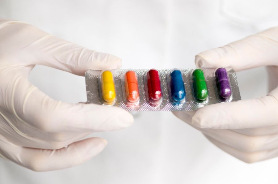 Pastillas de colores