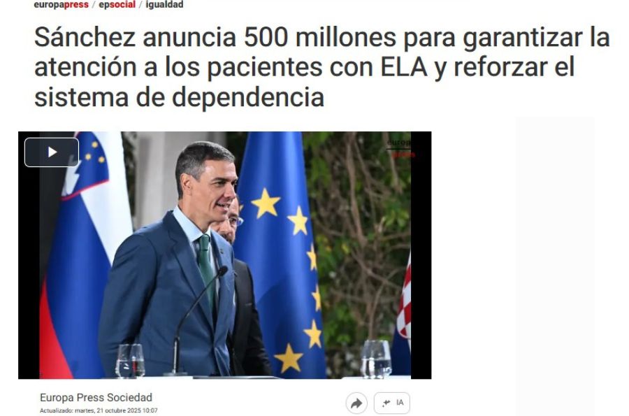 El presidente del gobierno Pedro Sanchez